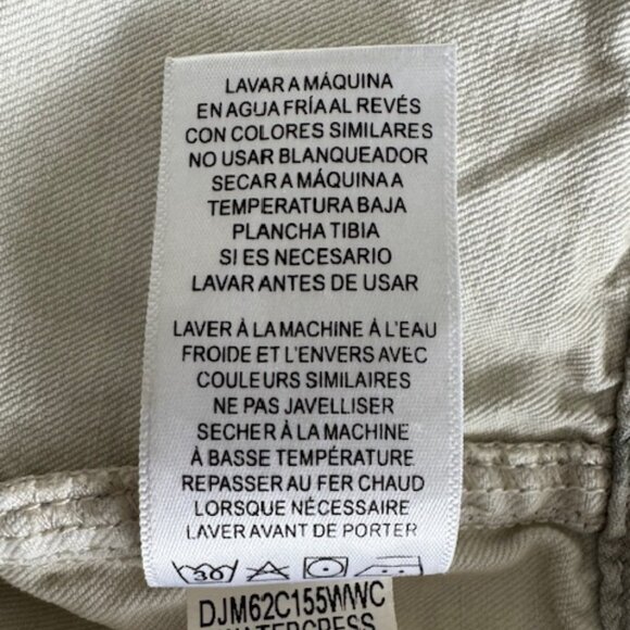 Anthropologie Muted Camo Denim Boyfriend Jacket - Picture 13 of 14